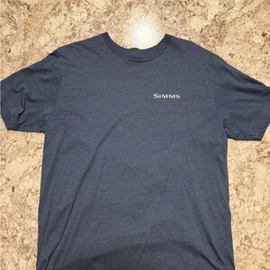 Simms Men's Navy Tee